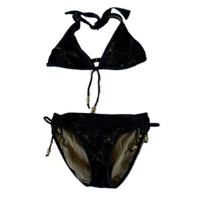 Guess Large Black Lace Bikini Set - Picture 1 of 5