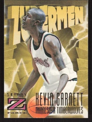 1996 SKYBOX Z-FORCE KEVIN GARNETT 173 MINT ZUPERMEN MINNESOTA TIMBERWOLVES - Image 1 of 2