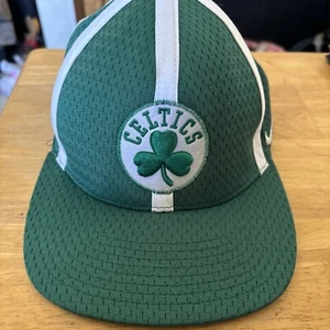 Nike NBA Boston Celtics Embroidered Pro Swoosh Flex Fitted Baseball Cap Size M/L - Bild 1 von 12