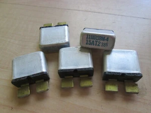 Lot of (5) Mack Truck 11MR38M-4 15AT2 Circuit Breaker Fuse 15A 15Amps #M147AP - Picture 1 of 5