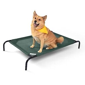 Gale Pacific The Original Cooling Elevated Dog Bed, Indoor and Outdoor, Large...