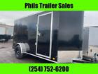 2024 Continental Cargo NEW 6X12 V-NOSE ENCLOSED TRAILER CARGO TRAILERS 12.00