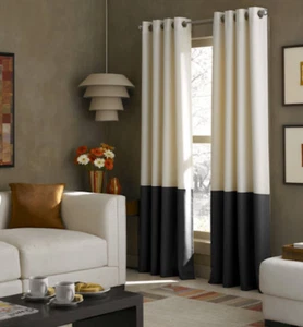 Curtainworks Kendall Curtain Polyester Darkening Grommet Single Panel 52W X 84L - Picture 1 of 1