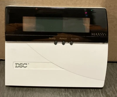 DSC MAXSYS Teclado LCD Mensaje Programable LCD4501Z Control de Seguridad Digital Foto 1 de 4