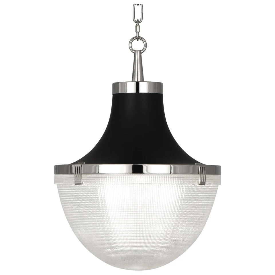 Robert Abbey Lighting S3391 Brighton 1-Light Pendant 12.875 Inches Wide and
