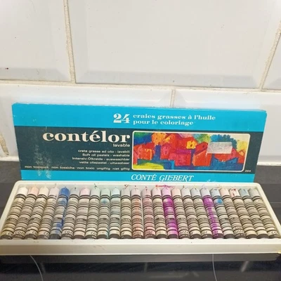 24 акварельных карандаша Conte Gilbert Contelor  - Изображение 1 из 3