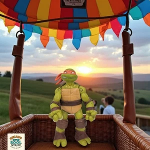 Teenage Mutant Ninja Turtles TMNT 2012 Playmates Action Figure Michelangelo - Picture 1 of 9