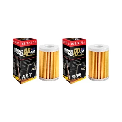 Paquete de 2 filtros de aceite RP para Husqvarna FE 501 2014-2016 Foto 1 de 2