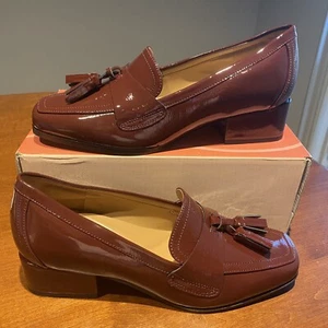 Easy Spirit Women's Drew Dress Tassel Loafers Medium Red 8 Wide - Picture 1 of 9