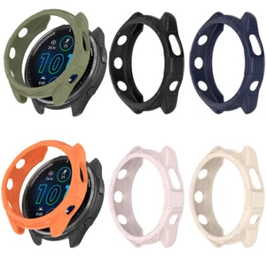 Do Garmin Forerunner 965 Etui Cover TPU Bumper Ramka Zegarek Ochrona ekranu - Zdjęcie 1 z 20