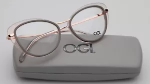 NEW OGI FER CUTE / 1140 Olive Pale Pink EYEGLASSES GLASSES 51-16-140 B40mm Japan - Picture 1 of 10