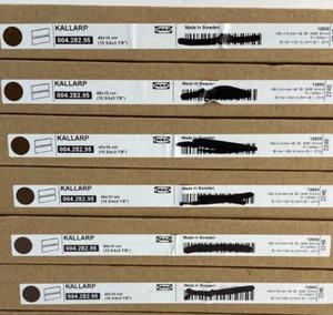 Quantité 1 façade de tiroir IKEA KALLARP, rouge foncé brillant-marron 40x10 c... - Imagen 1 de 13