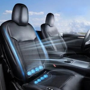 Car Cooling Seat Cover Summer Cushion Pad Air Conditioned with fans For Tesla - Bild 1 von 12