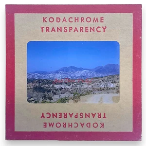 Scivolo 2x2 Paesaggio Coreano Campeggio di Montagna #104 Corea Giapponese - Foto 1 di 1