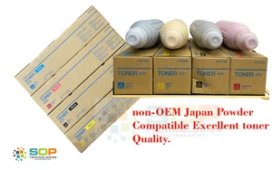Japan Replacement Toner For Konica Minolta TN-615 Set Bizhub Press C8000 CMYK - Picture 1 of 2