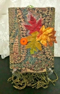 Spooky Halloween Junk Journal #2 Wrap Cover 120+ Pages 9" x 6.5" x 1.5" - Picture 1 of 12