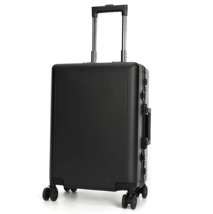 Swiss Aluminium Luggage Travel Hard Case Suitcase Lightweight TSA S7613B 24" - Picture 1 of 6
