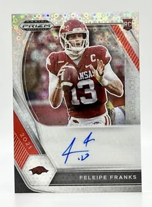 2021 Panini Prizm Draft Picks Circles #238 Feleipe Franks RC Auto Falcons - Picture 1 of 2