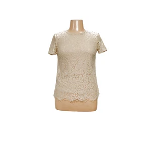 Cynthia Rowley Black Lace Blouse M - Picture 1 of 4