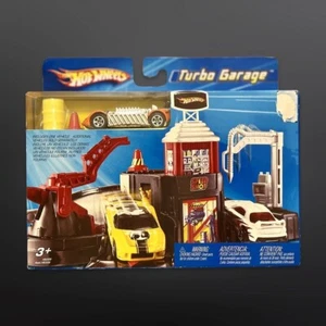 Hot Wheels 2004 Turbo Garage Playset Unassembled Original Sealed Packaging - Picture 1 of 4