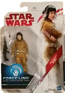 Hasbro Star Wars Episodio 8 Link Force Personaggio "ROSE" Resistance Tech 9 cm NUOVO - Foto 1 di 1
