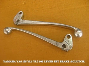Fit YAMAHA YA6 125 YL1 YL2 100 L5T L5 100 G6S LEVER SET BRAKE &CLUTCH NEW[as181] - Picture 1 of 5