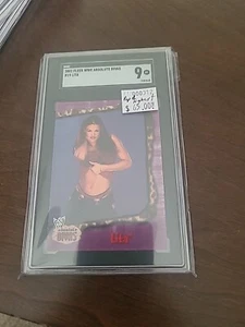 Nice 2002 Fleer WWE Absolute Divas Lita #19. SGC 9 MT. POP 1 Highest. 000312 - Picture 1 of 2
