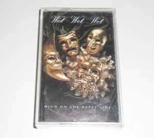 WET WET WET - HIGH ON THE HAPPY SIDE - 1991 UK 11 TRACK CASSETTE ALBUM (c) - Picture 1 of 2