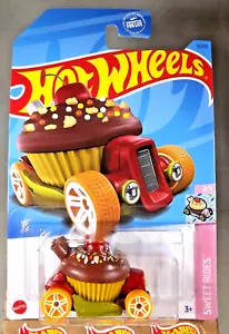 2023 Hot Wheels #9 Sweet Rides 2/5 SWEET DRIVER Brown-Red w/Peach Wheels PR5 Sp - Picture 1 of 6