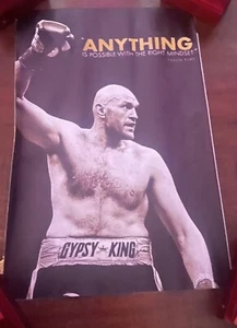 Canvas Poster 11 3/4” X 7 3/4” Tyson Fury anything is possible - Bild 1 von 1