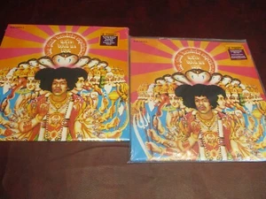 JIMI HENDRIX AXIS VERIFIED GOLD FOIL #D3027 & NON #D STEREO 180G LOOSE WRAP SET - Picture 1 of 2