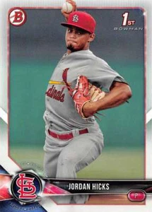 2018 Bowman Prospects #BP123 Jordan Hicks Cardinals - Bild 1 von 2