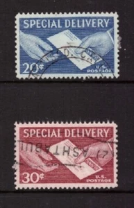 US 1954 Entrega especial sellos usados selección - Imagen 1 de 1