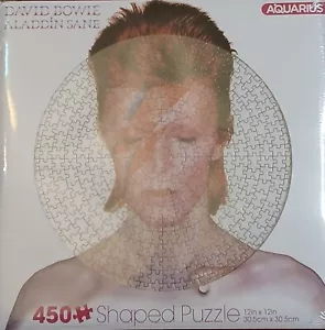 David Bowie Aquarius Album Puzzle Aladdin Sane 450 pezzi 12" (2022) Nuovo - Foto 1 di 2