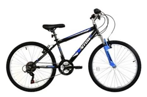 Bicicleta de montaña Dallingridge Arrow BikeMTB para niños Hardtail rueda 24" negra azul - Imagen 1 de 4