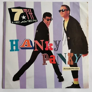 7th Heaven – Hanky Panky – Gemini Logic - Vinyl, 12 " - UK 1987 - VG+ - Bild 1 von 6