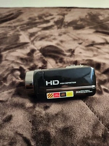DVC Digital Video Camera HTF Black Night Vision Full HD 24 MP 32GB Camcorder - Picture 1 of 10