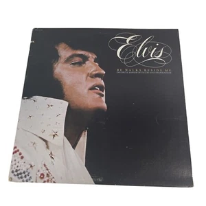 Elvis He Walks Beside Me LP Songs of Faith & Inspiration12" 33 RPM Vinyl Record - Picture 1 of 10