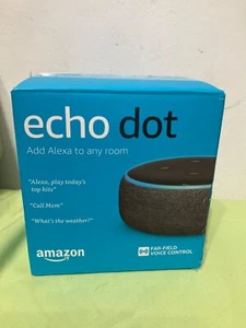 Echo Dot 3rd Gen - NEW Smart speaker with alexa black - Picture 1 of 1