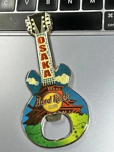 HARD ROCK CAFE ** OSAKA ** CITY GUITAR BOTTLE OPENER MAGNET ~ RARE !!! - Picture 1 of 1