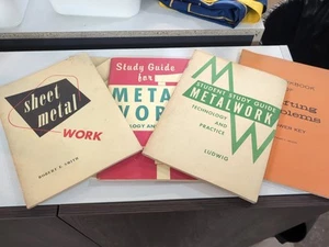 Metal Work Technology and Practice by Oswald A. Ludwig, Vintage 1956 Book + More - Picture 1 of 7