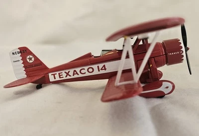 Banco de monedas biplano Stearman 1995 ERTL WINGS OF TEXACO diecast 1931 #1655 ¡con caja! Foto 1 de 4