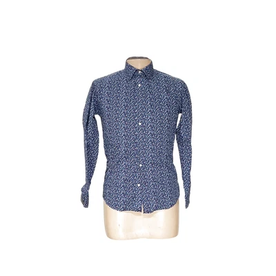 Ben Sherman Blue Floral Dress Shirt - Изображение 1 из 4