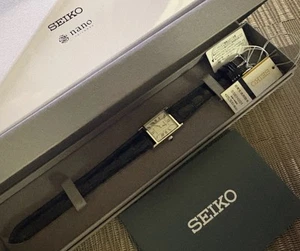 SEIKO Selection SSEH001 Nano Universe White Women's Watch New in Box - Picture 1 of 7
