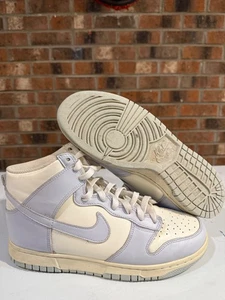 Nike Dunk High Sail Fútbol Gris Azul Marfil Pálido DD1869-102 Mujeres 9/Hombres 7.5 - Imagen 1 de 10