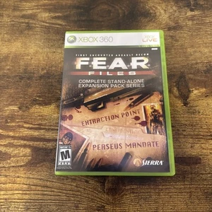 F.E.A.R. File (Microsoft Xbox 360) completo CIB con manuale TESTATO - Foto 1 di 5