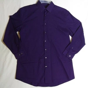 J. Ferrar shirt Mens Size Large Slim Fit  Purple   - Picture 1 of 8