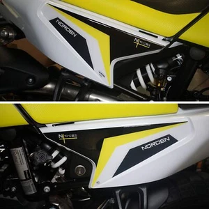 Adesivi 3D Fianchi laterali coda compatibili con Husqvarna Norden 901 - Foto 1 di 7
