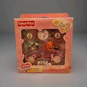Nuovo set accessori vintage 2002 Fisher Price Loving Family Holiday Fun #74823 - Foto 1 di 6