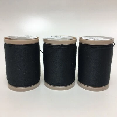 Dual Duty XP Heavy Thread 125 Yards, Black, Pack of 3 - Image 1 of 4
